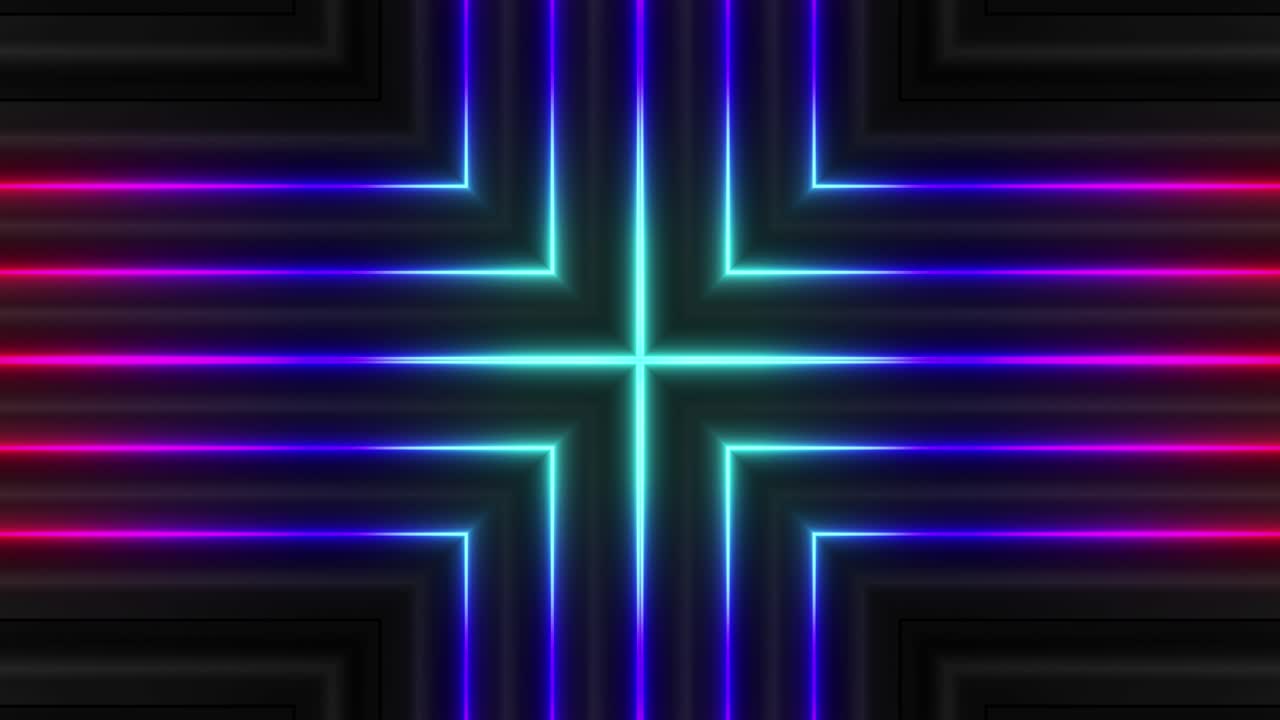 fondo con patrón geométrico de neón