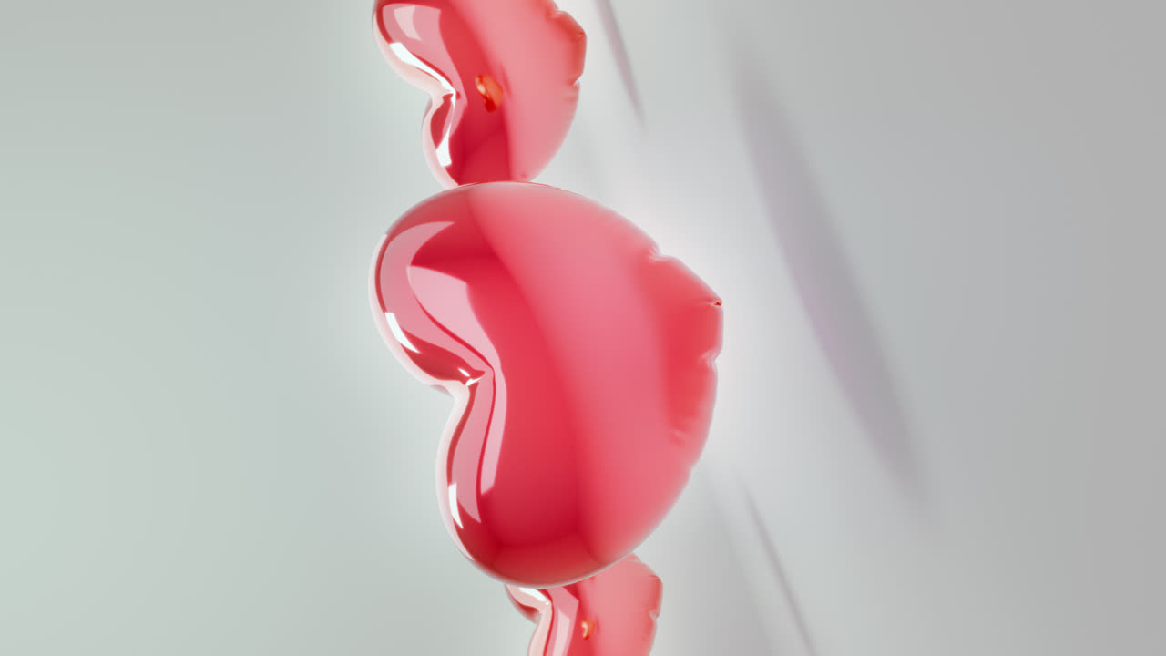 Cuori a palloncino rossi.