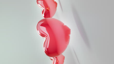 red balloon hearts