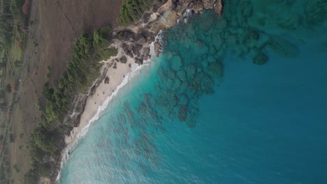 Vista-Aérea-De-La-Playa-De-Playa-Chencho-En-República-Dominicana