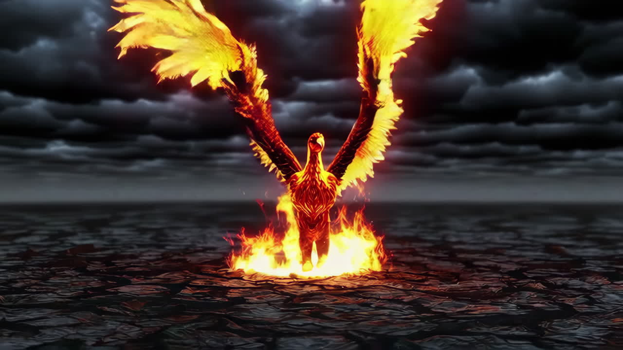 Fiery Phoenix Ascending
