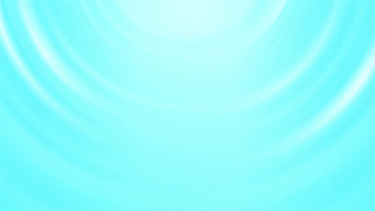 Sfondo animato tecnologico futuristico astratto con cerchi lisci blu ciano