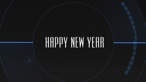 Feliz-Año-Nuevo-Con-Elementos-Hud-Y-Círculos
