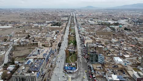 vista aérea de la plaza de sardar madad khan