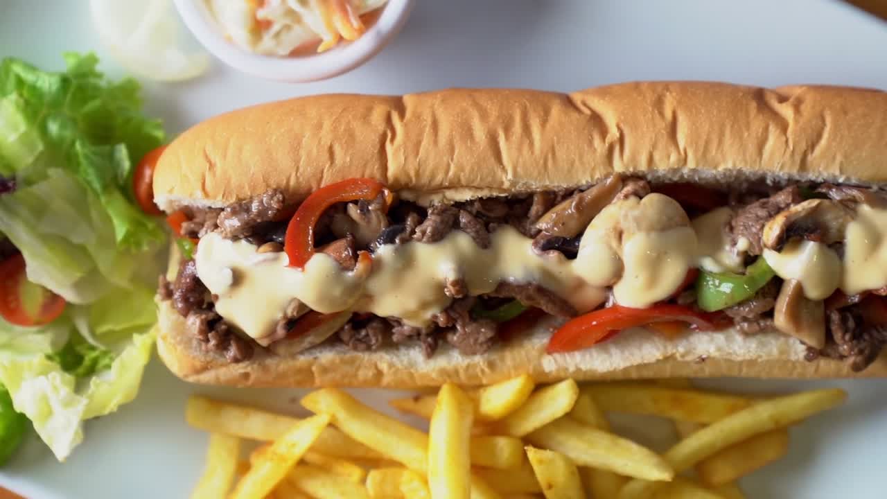 delicious food in fancy restaurant, close up shot