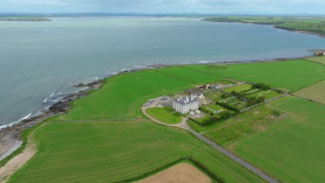 ireland epic locations loftus hall hook head peninsula wexford with waterford estuary and harbour in the background on a summer day