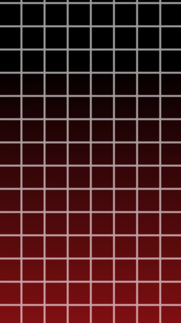 Abstract Geometric Grid with Black and Red Gradient Background