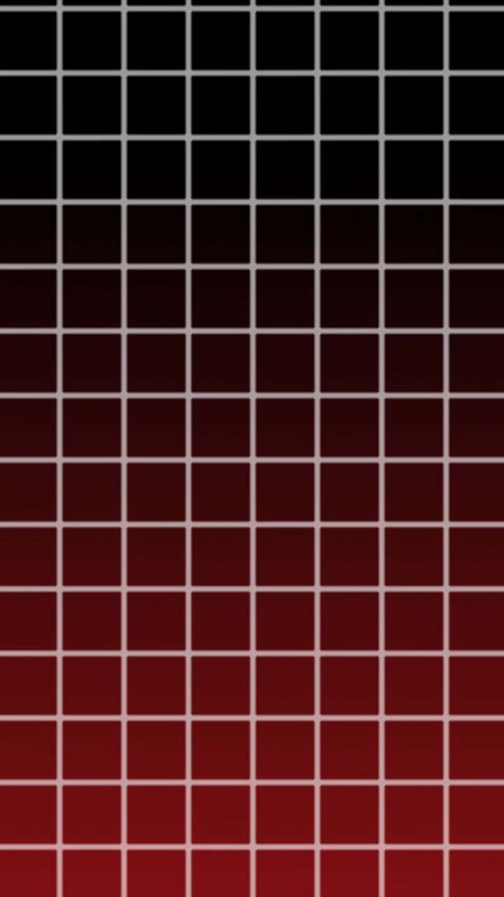 Abstract Geometric Grid with Black and Red Gradient Background