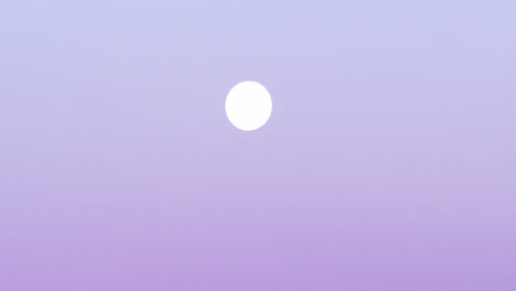 vista de la luna llena