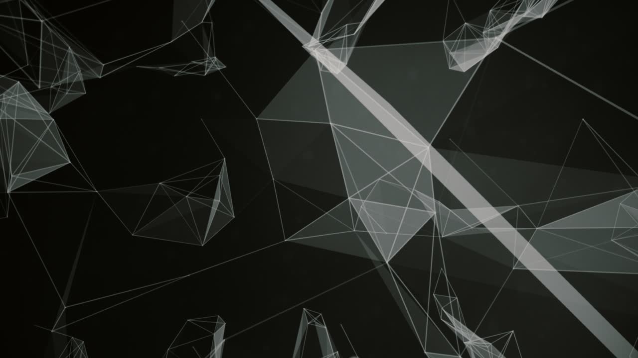 intro. fondo geométrico abstracto con puntos y líneas de conexión. tecnología digital y concepto de comunicación. fondos de ilustración de stock, conexión, tecnología, color blanco, red de computadoras