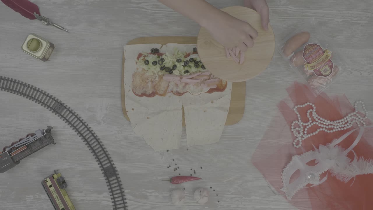 피자 포장을 만드는 것