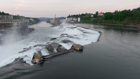 oregon city, oregon - willamette falls