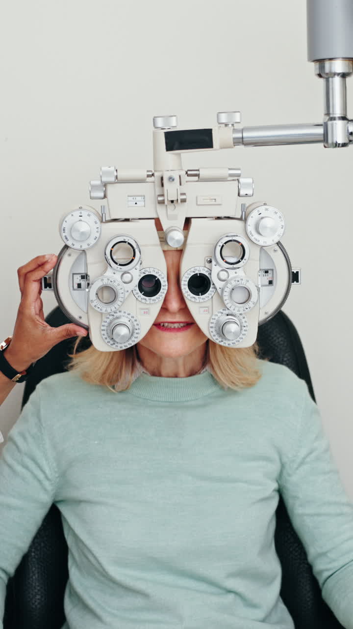 Eye Exam with Phoropter