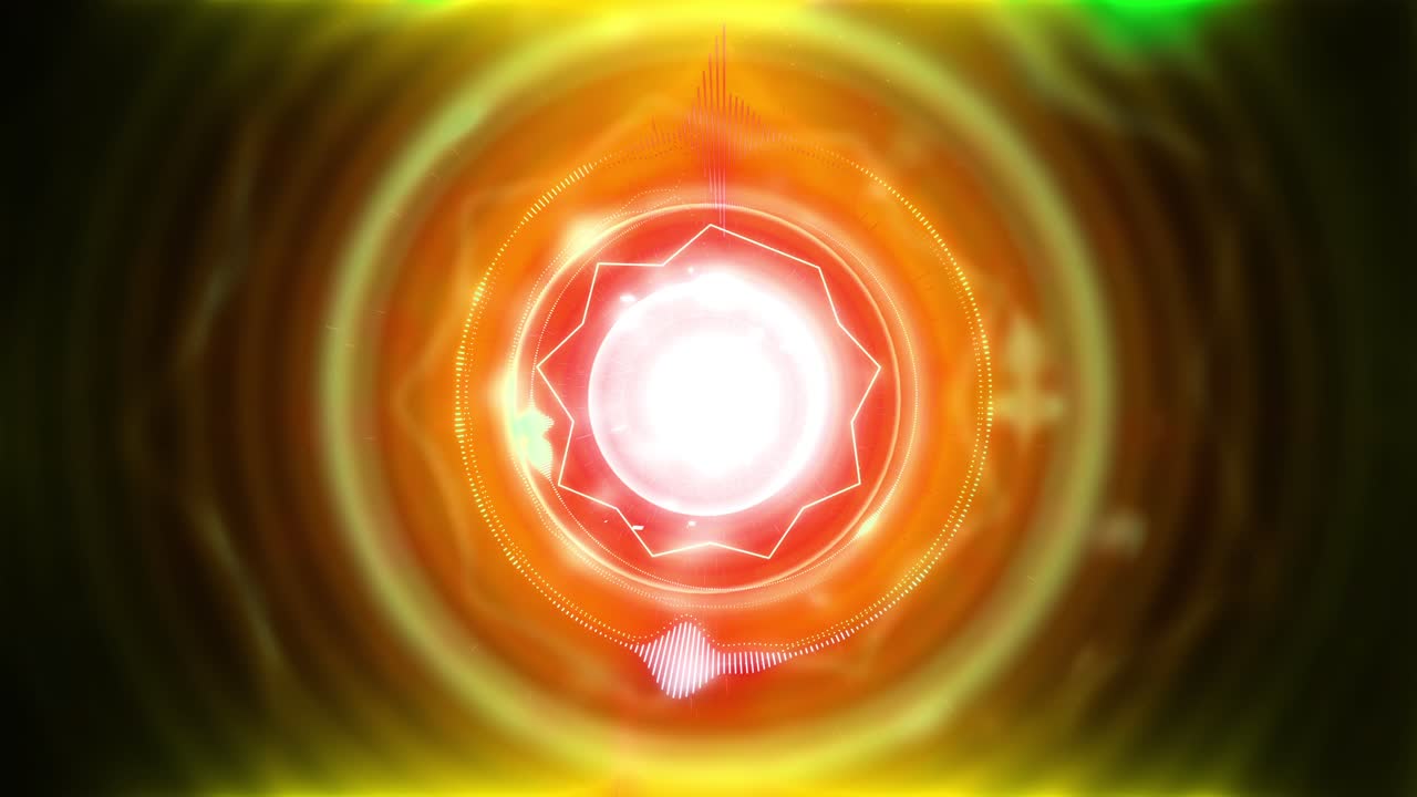 tunnel luminoso astratto