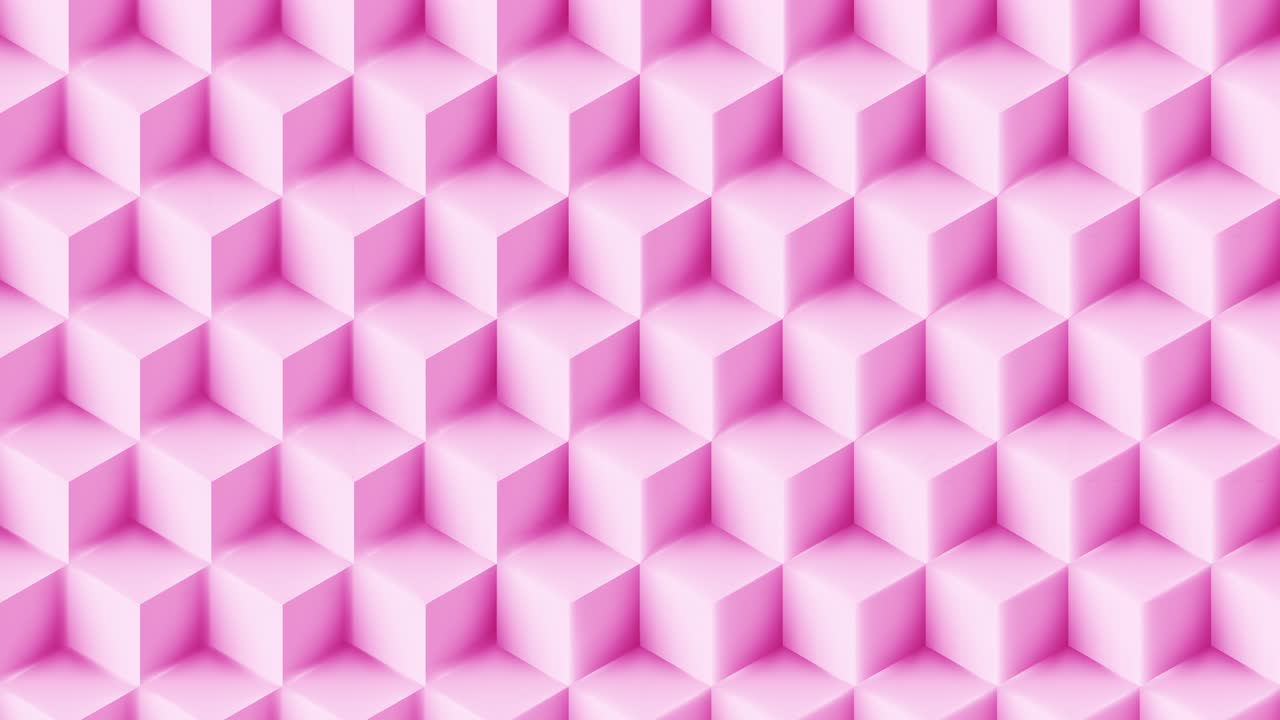 Abstract cubes animation background stock video