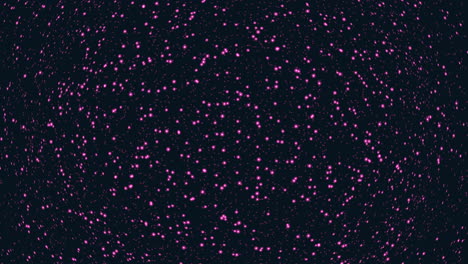 digitally created artwork group of green dots arranged in circular pattern