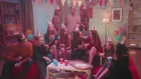 teenage birthday party
