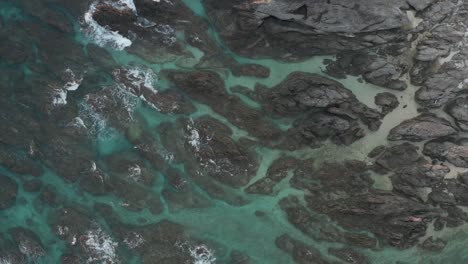 rocky tropical reef in japan