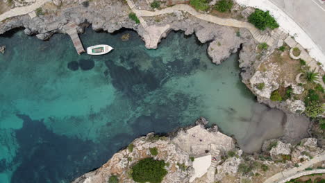 avlemonas bay at the greek island of kythira