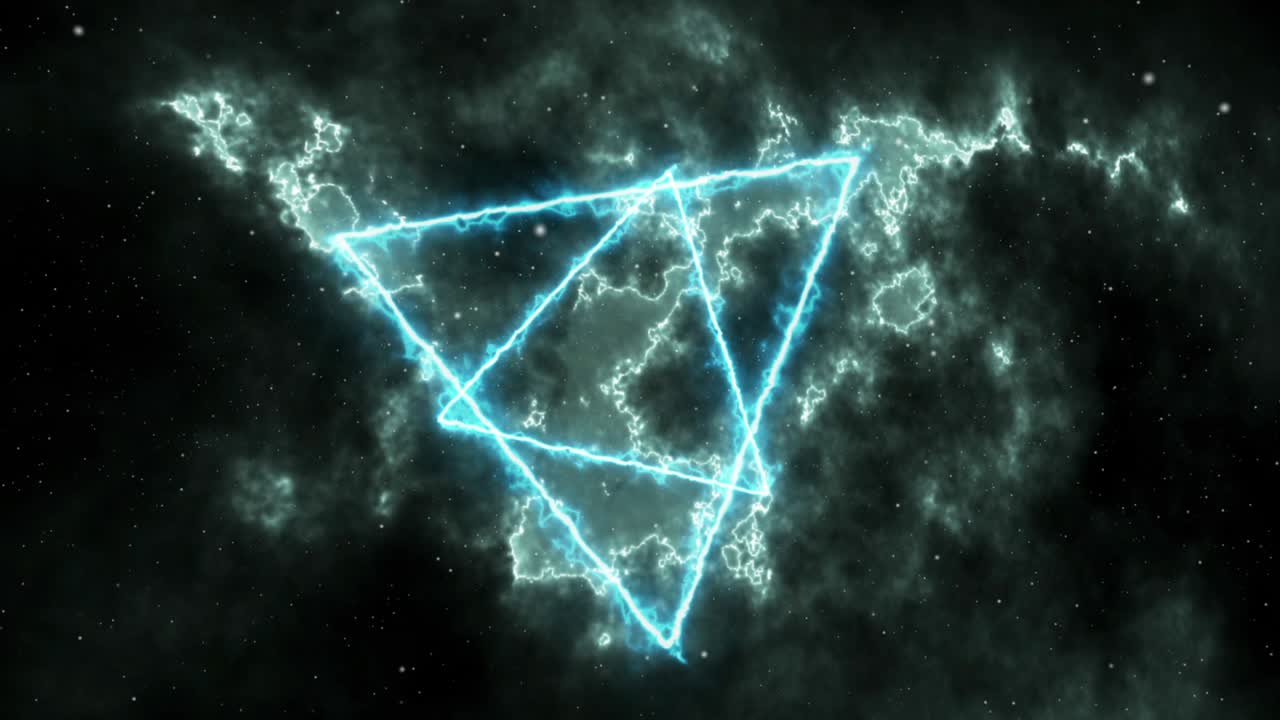 objeto tringular en el espacio