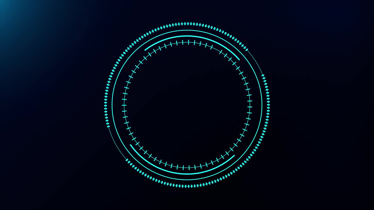 Hologram hud gui futuristic element circle abstract digital technology ui futuristic hud virtual