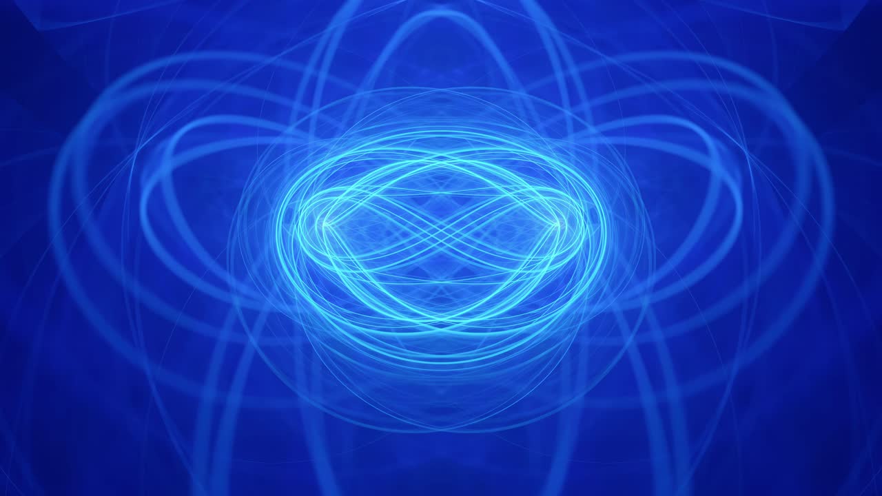 hipnótico intrincado flujo de patrones geométricos de mandala, éxtasis abstracto fractal, bucle sin fin de despertar espiritual flujo de energía, latidos visuales remolinos de fantasía