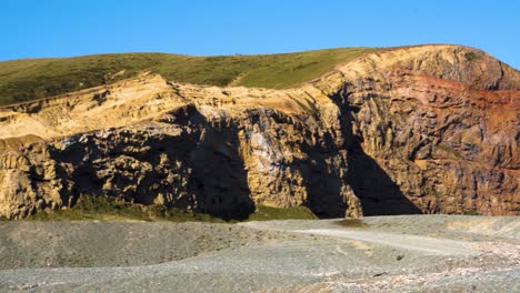 Hyper-lapse-of-sunset-cliffs-and-sea