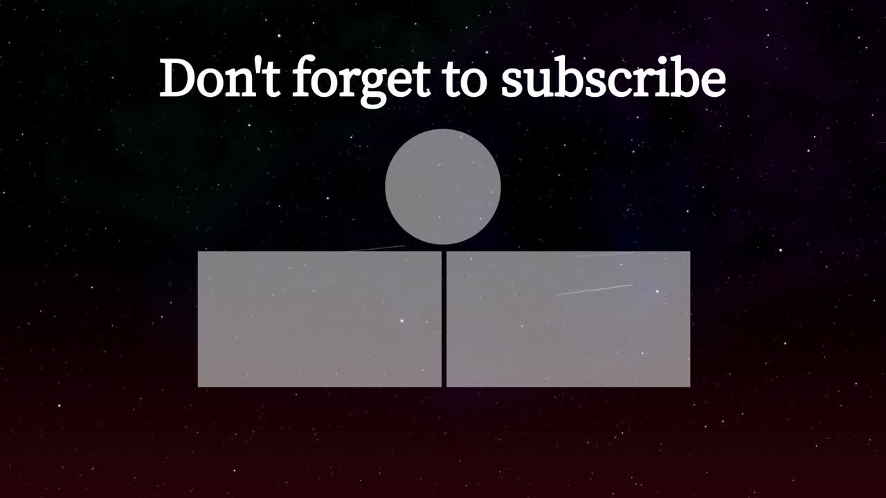 espacio galaxia tarjeta de finalización pantalla de finalización gráficos de movimiento