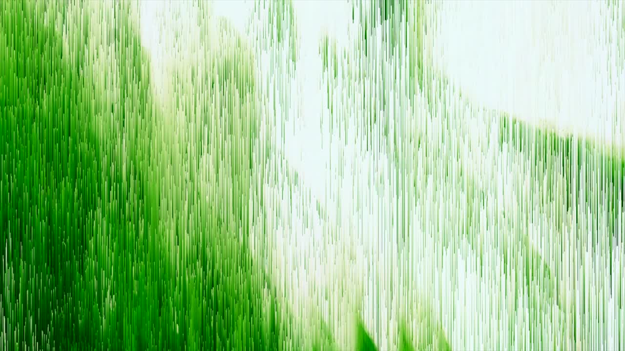 Abstract Green Vertical Lines