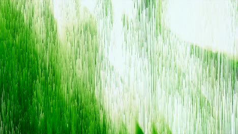 abstract green vertical lines