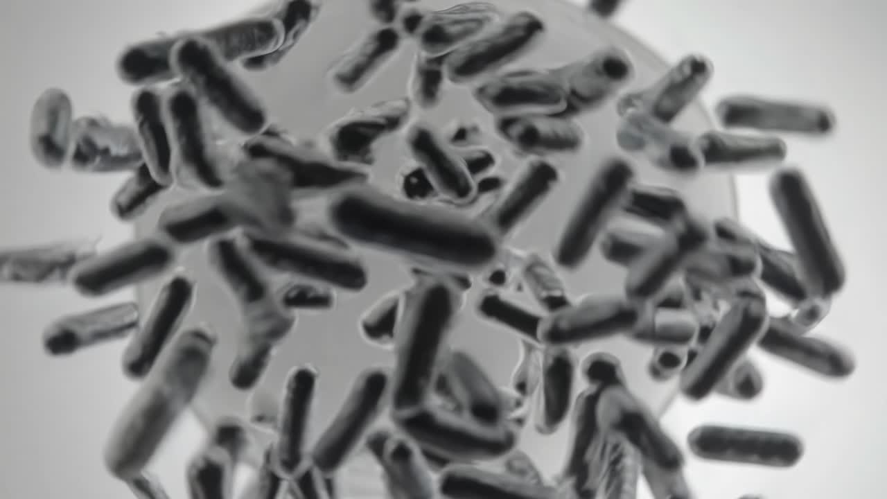 3D Animation of Bacteria