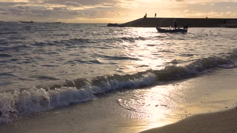 beautiful pattaya beach on a clear day, pattaya, chon buri, thailand, jun 3, 2022.