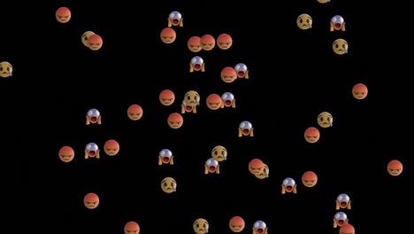 emoticons flying