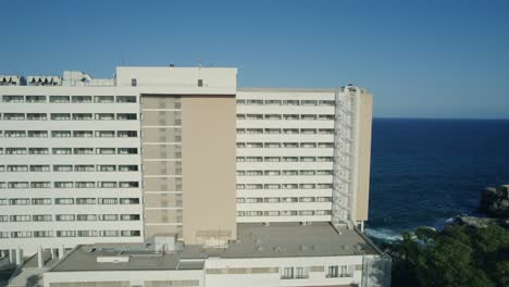 aerial view: mallorca hotel, turn around and majestic sea views