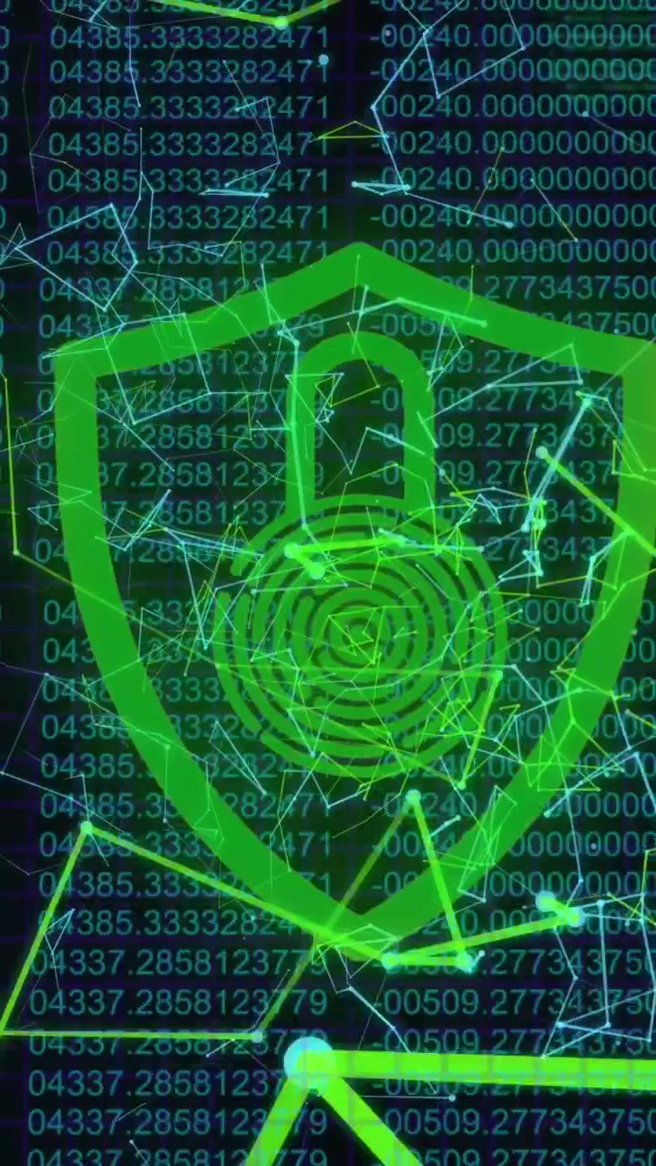 Icono de candado de seguridad contra procesamiento de datos