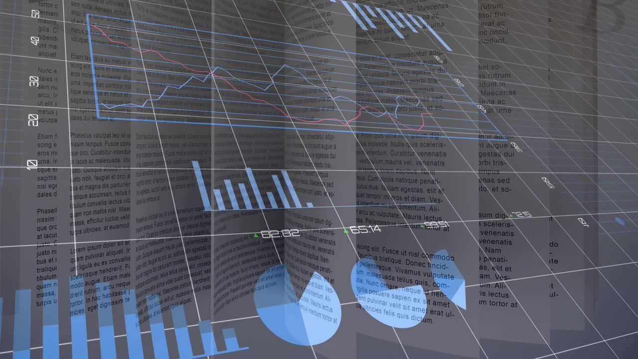 animación del procesamiento de datos sobre el libro