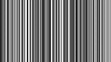 animación en bucle de líneas verticales negras blancas y grises oscilantes