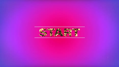 Digital-animation-of-start-text-against-pink-and-blue-gradient-background