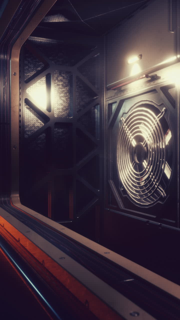 Interior de la nave espacial