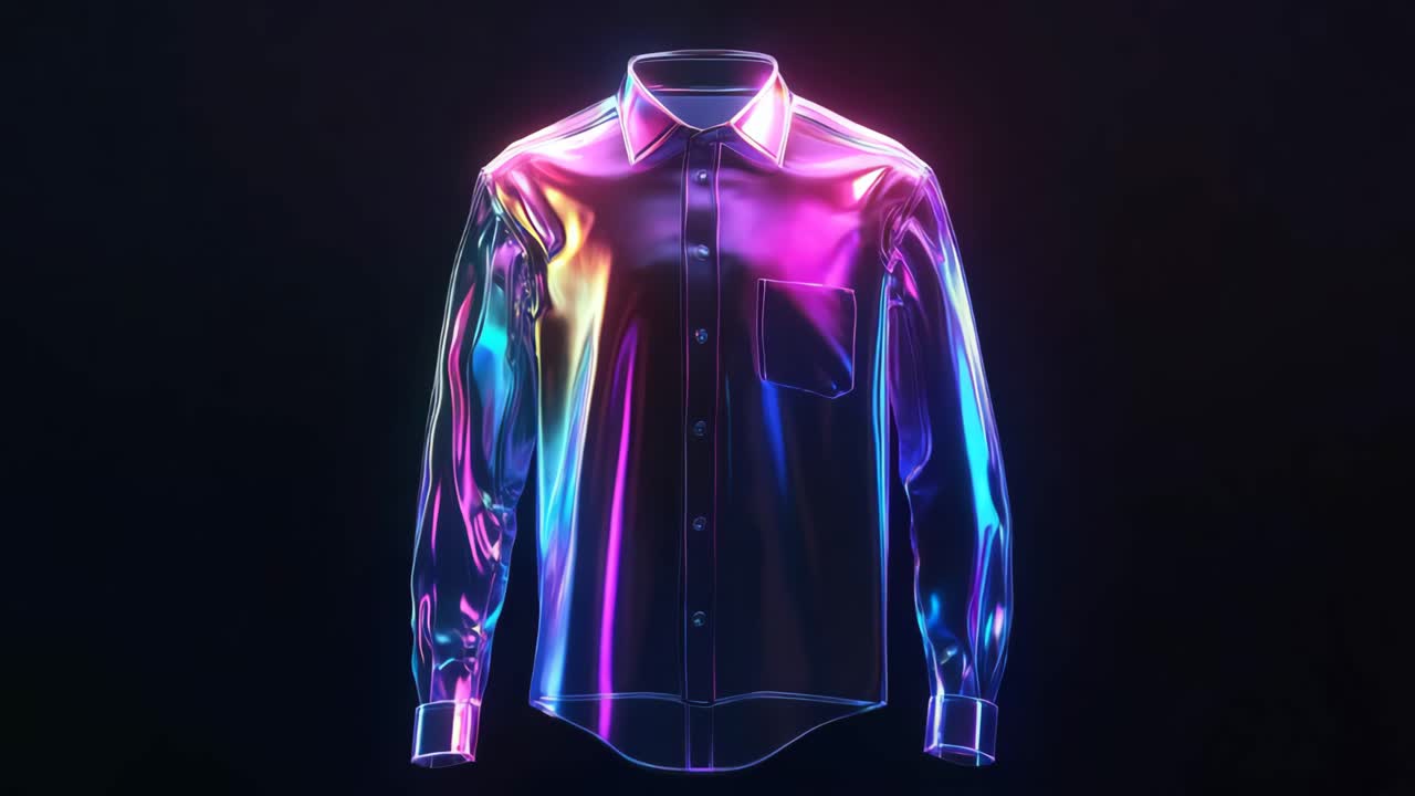 Holographic Rainbow Shirt
