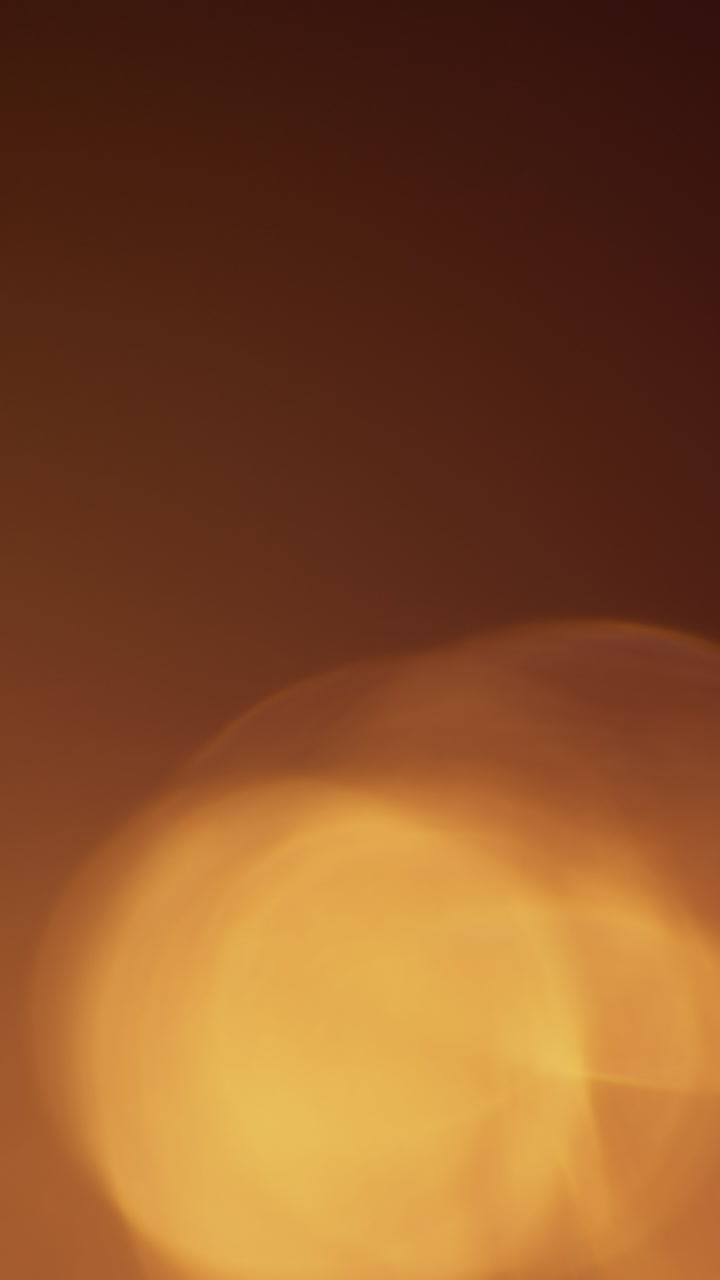 Effetti di luce calda astratti ed effetto bokeh