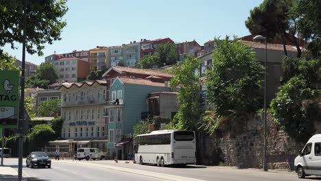 a street scene in istanbul, turkey