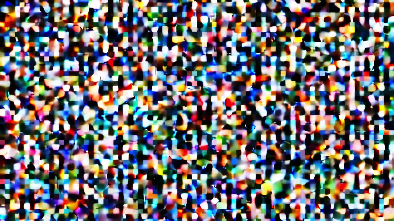 Pixelated Abstract Pattern