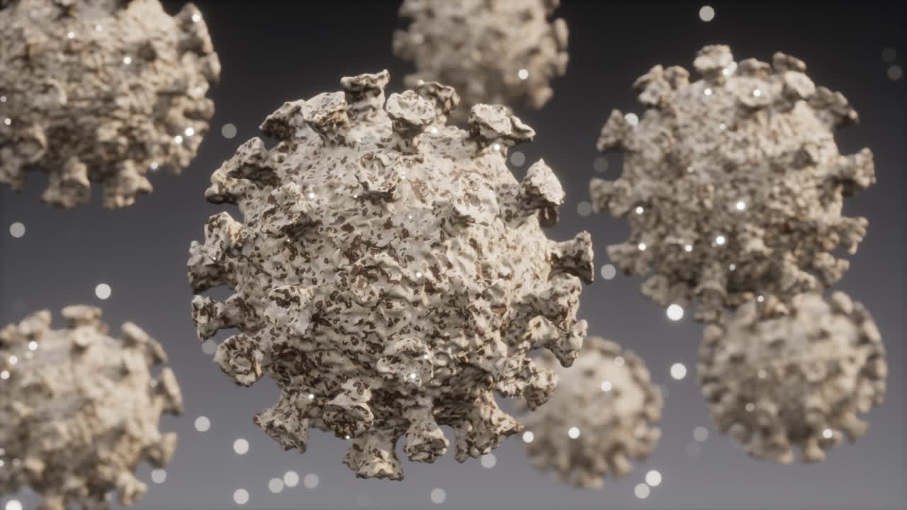 심각한 급성 호흡기 코로나-19의 현실적인 영상