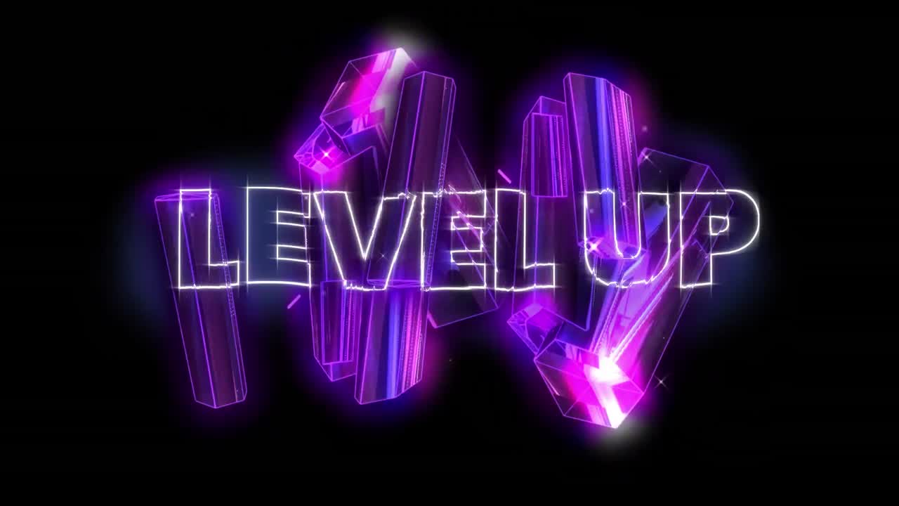 애니메이션 빈티지 비디오 게임 화면에 글이 표시되어 있습니다.