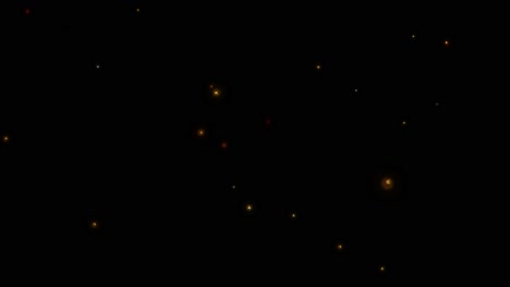 animation of particle overlay in dark background