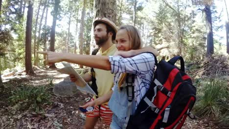 young friends on a hike