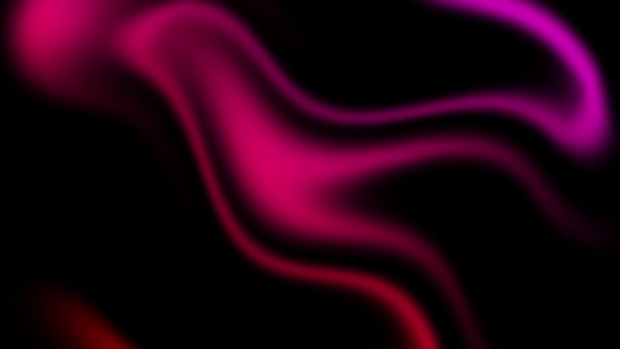 Onde di colore liquido vibranti con neon astratto luminoso e movimento fluido