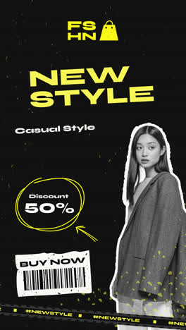 new style casual fashion with 50% discount