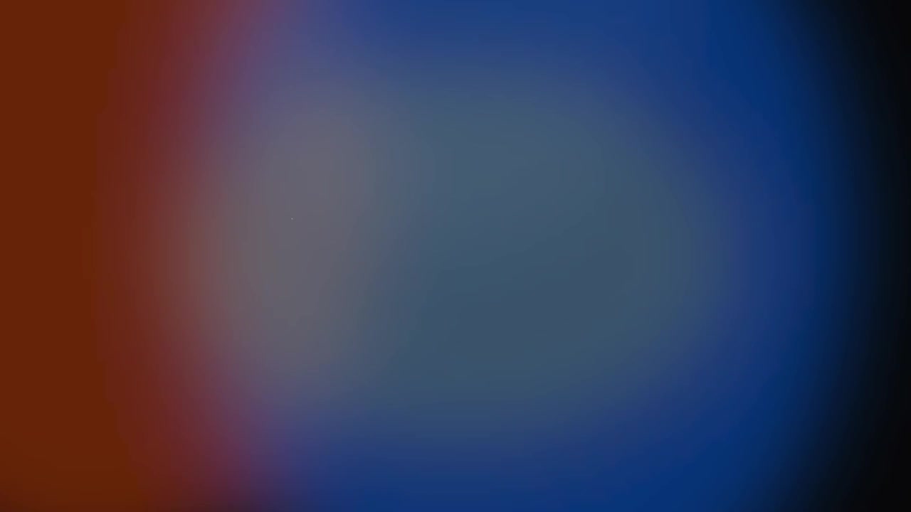 Abstract Background with Soft Blurring Orange and Blue Light Leaks